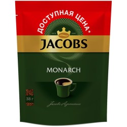 Кофе, Jacobs (Якобс) 38 г №1 Монарх растворимый мягк. упак.