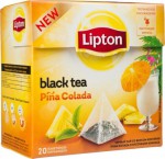 Чай черный, Lipton (Липтон) 1.8 г 20 шт Пина Колада пирамидки