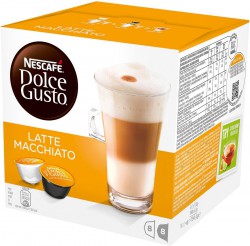 Кофе, Nescafe (Нескафе) 194,4 г Дольче Густо Латте Макиато капсулы